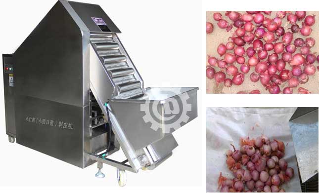 Small Shallot Peeling Machine