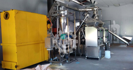 South Africa Chili Powder Production Line In Installation