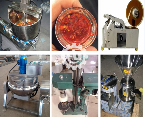 The Whole Chili Paste Machines for Libya Client